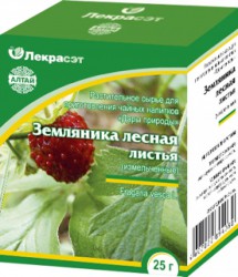 Земляники листья, сырье 1.5 г 20 шт Дары природы